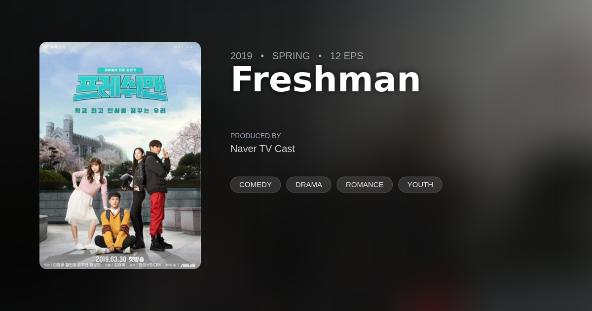 Freshman - DramaList