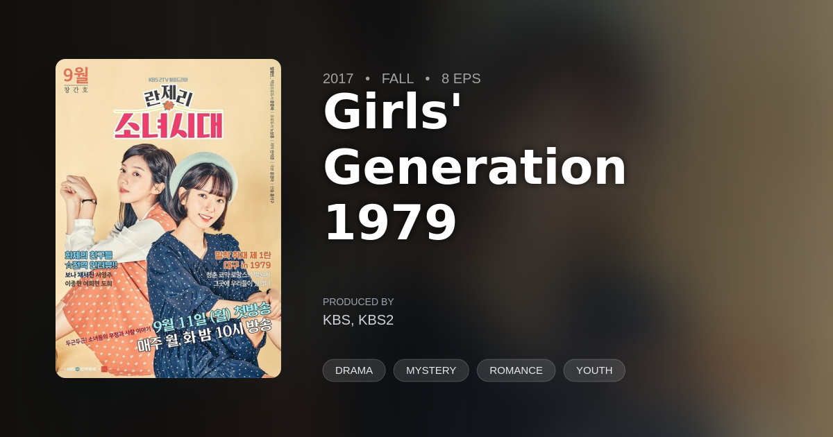 Girls' Generation 1979 - DramaList