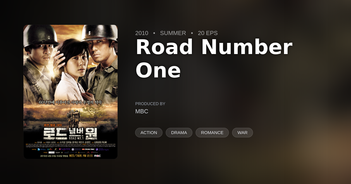 Road Number One - DramaList