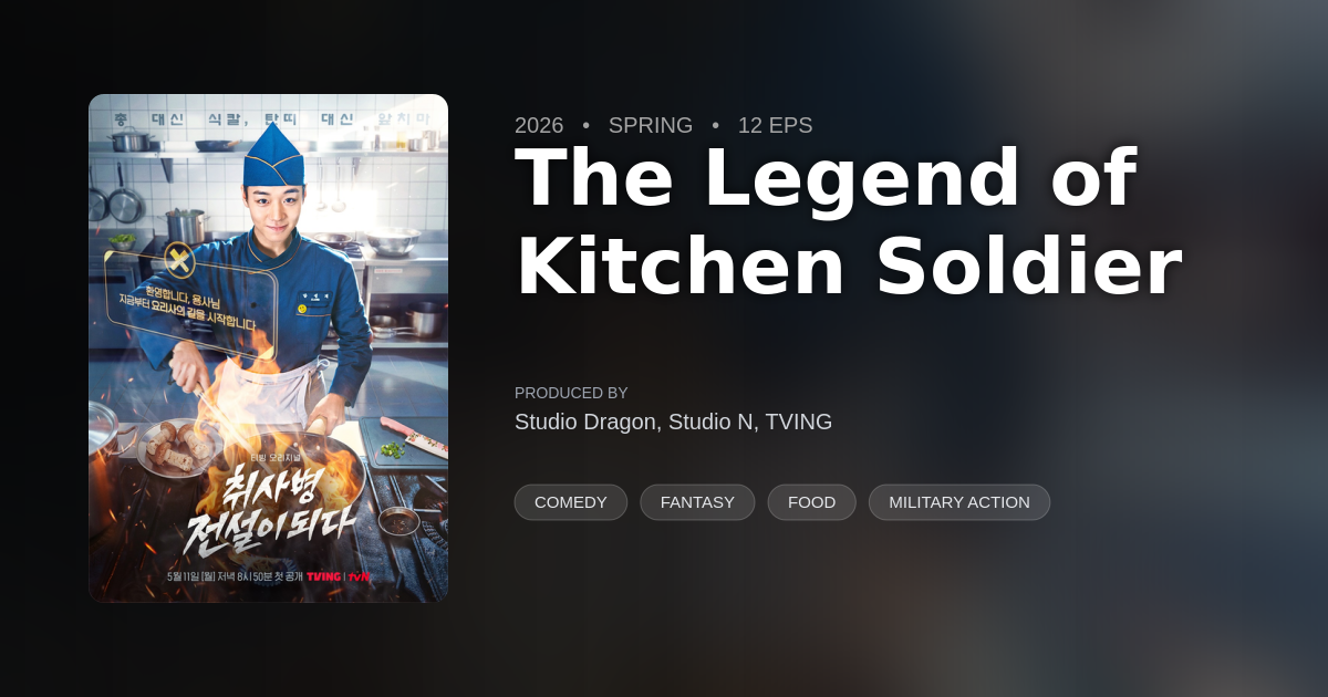 The Legend of Kitchen Soldier - DramaList