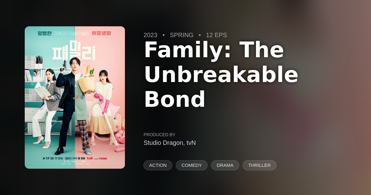 Family: The Unbreakable Bond - DramaList