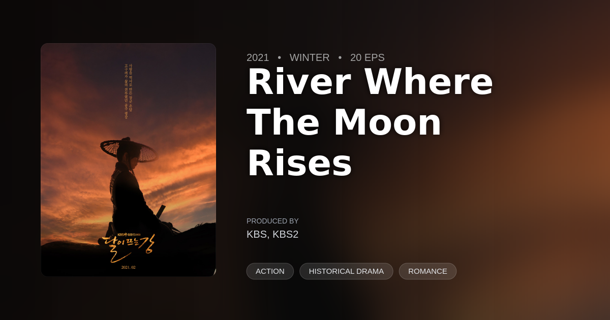 River Where The Moon Rises - DramaList