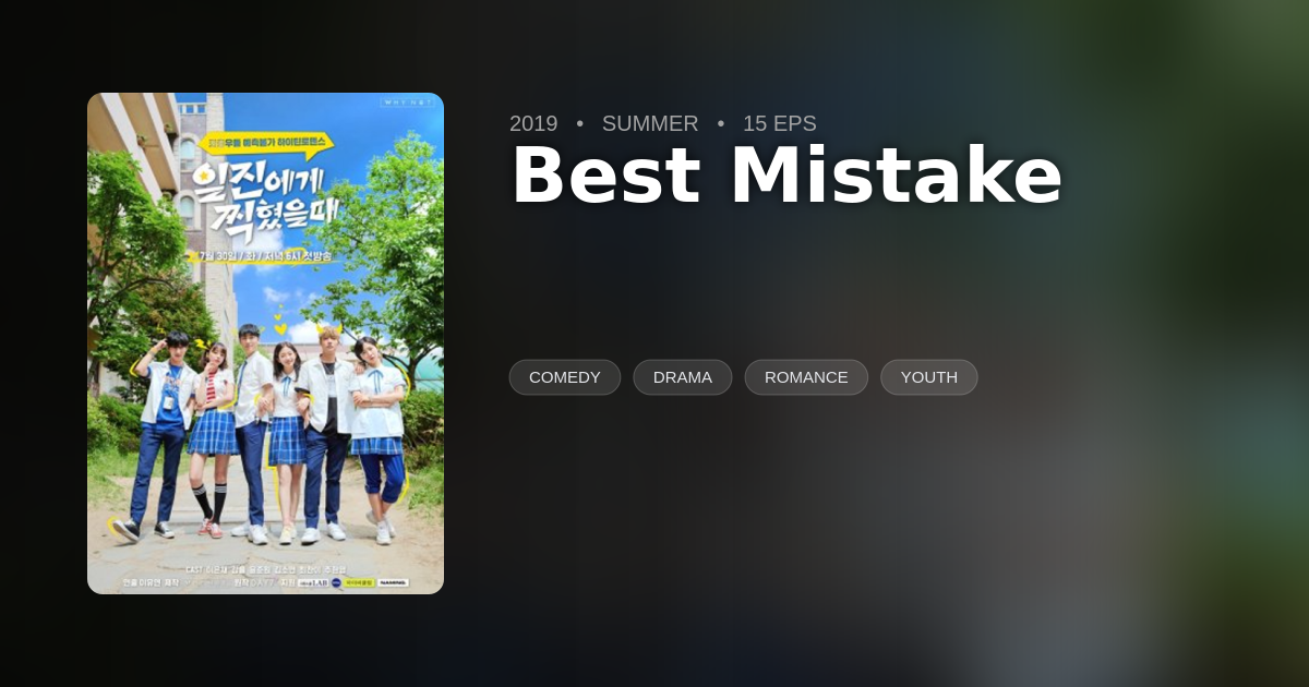 Best Mistake - DramaList